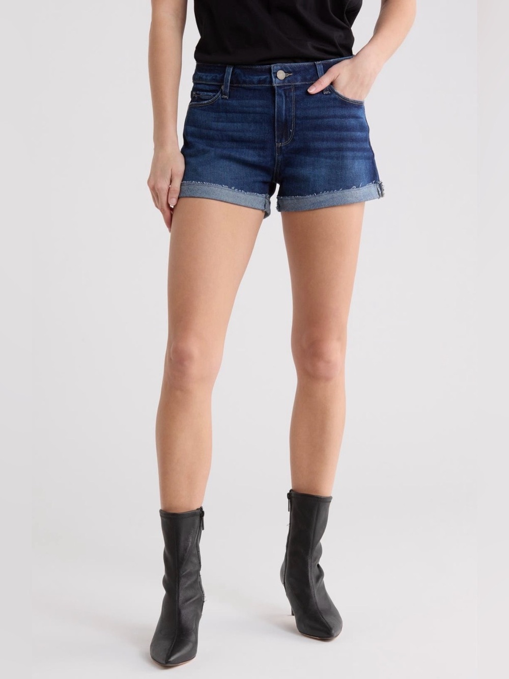 Paige Jimmy Jimmy Denim Shorts Size 28